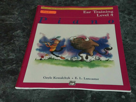 Alfred&#39;s Basic Piano Library Piano Ear Training Book Level 4 - $2.99