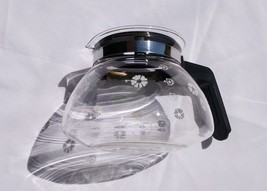 Vintage Gemco Brand Coffee Decanter Replacement Pot E-25 Heat Resist 8 Cup Lid - £15.94 GBP