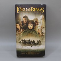 Lord of the Rings: the Fellowship of the Ring (VHS, 2002)Works Tested - $10.35