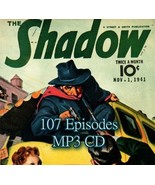 The Shadow Radio Show 1937-1941 MP3-CD | 107 Episodes | USA MADE | SAME ... - €8,46 EUR