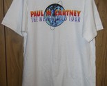 Paul McCartney Concert Shirt Vintage 1993 New World Tour Single Stitched... - $164.99