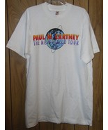 Paul McCartney Concert Shirt Vintage 1993 New World Tour Single Stitched... - $164.99