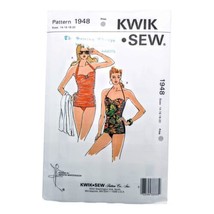 Kwik Sew 1948 Bathing suit Swimsuit Size 14 16 18 20 One Piece Pattern UNCUT - £19.73 GBP