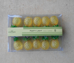 12 Foot Pineapple Party Lights by Kurt Adler Single String 10 lights - £13.75 GBP