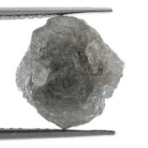 Superb 3.99 Carat RAW Silver Grey Color Natural Loose Rough Diamond - $111.92