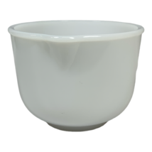 Sunbeam Mixmaster Replacement Glasbake 20CJ White Milk Glass Small Bowl - $18.81