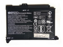41Wh HP BP02XL Battery HSTNN-UB7B For Pavilion 15-AU003TX 15-AU003NA 15-... - £55.29 GBP