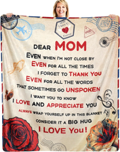 Mother&#39;s Day Gifts for Mom from Daughter Son, Blankets for Wife Anniversary Birt - £29.48 GBP