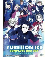 Yuri!!! On Ice DVD ((Vol : 1 to 12 end) with English Dubbed SHIP FROM USA - $17.71