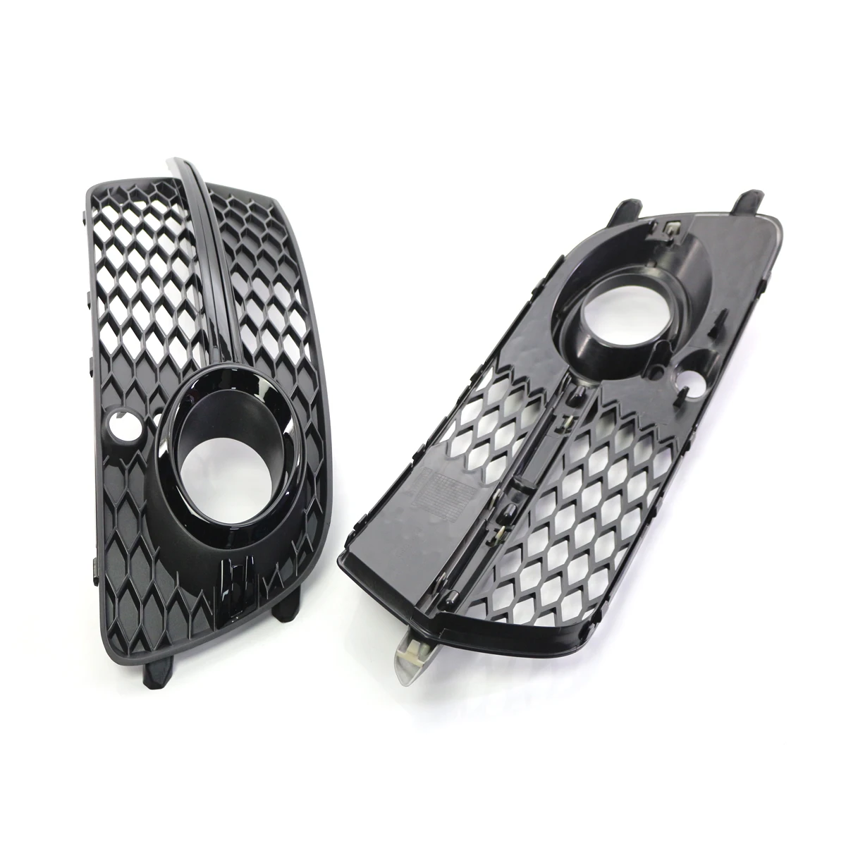 2X Left Right Side Front Fog Light Grill Grille Cover For Audi Q5 SLine SQ5 4 - £65.99 GBP