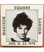 Vintage Bruce Springsteen Pinback Button ORIGINAL 1978 MSG EX - $34.68 CAD