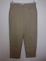 CHRISTOPHER &amp; BANKS LADIES TAN STRETCH CASUAL PANTS-8S-BARELY WORN-COMFY... - £6.86 GBP