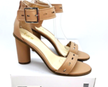 Bar III Breeanne Ankle Strap Sandals - Synthetic Nude, US 9.5M - £15.91 GBP