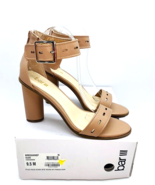 Bar III Breeanne Ankle Strap Sandals - Synthetic Nude, US 9.5M - £15.50 GBP