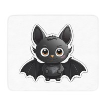 An item in the Baby category: Custom Printed Cartoon Bat Sherpa Blanket | Super Soft | Personalized Throw | Sn