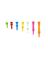 Bamboo Wood Graduated Castle Golf Tees. 7 Sizes, Various Colours. Free P... - $1.78 CAD+