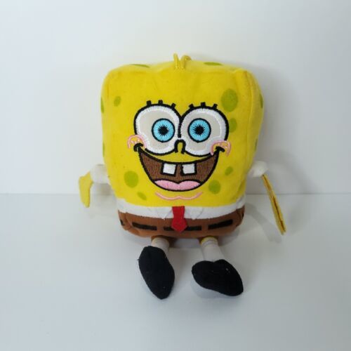 Spongebob Squarepants Plush Stuffed Animal Happy Soft Nickelodeon Coin ...