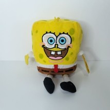 Spongebob Squarepants Plush Stuffed Animal Happy  Soft Nickelodeon Coin Purse - £15.57 GBP