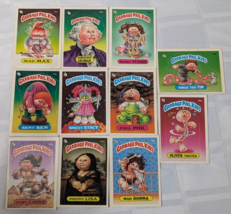 1985 Garbage Pail Kids Trading Card Sticker Lot Of 11 Vintage Retro Cards Funny - £19.09 GBP