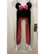 Disney Minnie Mouse Plush Hat Scarf With Gloves Red Polka Dot One Size F... - $22.10 CAD