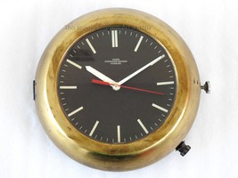 Latón Náutico Esclavo Reloj de Pared Marítimo Vintage Navegación Barco... - £154.94 GBP