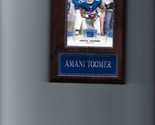 AMANI TOOMER PLAQUE NEW YORK GIANTS FOOTBALL NFL   C2 - $3.95