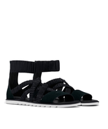 SOREL Ella II Ankle Strap Sandal, Comfort Walking Shoe, Black, Size 8, NWT - $108.04 CAD