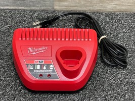 Milwaukee 48-59-2401 M12 12V Lithium Ion Battery Charger 12 Volt - £8.35 GBP