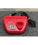 Milwaukee 48-59-2401 M12 12V Lithium Ion Battery Charger 12 Volt - £8.36 GBP