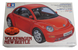 Tamiya 1/24 Volkswagen New Beetle Metal Plated Body Plastic Model Kit #89593 NEW - £79.09 GBP