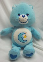 Care Bears Light Blue Bedtime Bear 12&quot; Plush Stuffed Animal Toy 2005 - £15.65 GBP