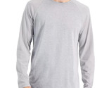 Alfani Men&#39;s Alfatech Long-Sleeve T-Shirt in Casual Grey-Small - $16.97