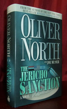 Oliver North Jericho Sanction First Edition Signed Fine Hardcover Dj Middle East - £14.05 GBP