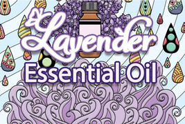 23 COLORING PAGES Lavender Essential Oil Adult Coloring Book ; Meditation; Happi - £0.79 GBP