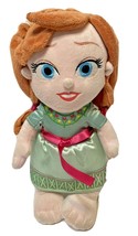 Disneys Babies Disney Parks Anna Frozen Plush Doll Brown Hair  12&quot; - £7.28 GBP