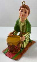 Vintage 1999 Carlton Cards "The Drummer Boy's Gift" Christmas Ornament - $19.79