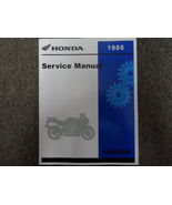 Manuel D'Atelier De Réparation Et De Service Honda CB450SC CB 450 De 1986 - $129.99