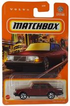 Matchbox Volvo 240 Diecast Car, 1:64 Scale, Red, 88/100, 1986 Model - $12.20