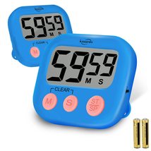 Kissarex Digital Kitchen Countdown Timer: Teachers Classroom Counter Lar... - $3.95