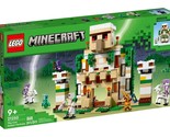 LEGO Minecraft: The Iron Golem Fortress (21250) 868 Pcs NEW Sealed (Dama... - £58.47 GBP
