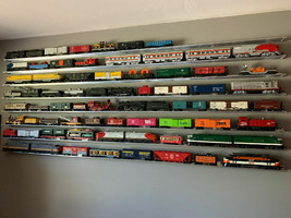 Train Display Shelves - Set of 10 | S scale Trains/ American Flyer - £313.26 GBP