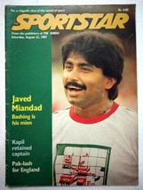 Sportstar 22 Aug 1987 Kapil Dev Imran Khan Jeff Dujon Teng Yi Kirsten Larsen - £9.58 GBP