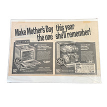 Vintage General Electric Mother’s Day Magazine Print Ad Range Stove Dishwasher - £14.44 GBP
