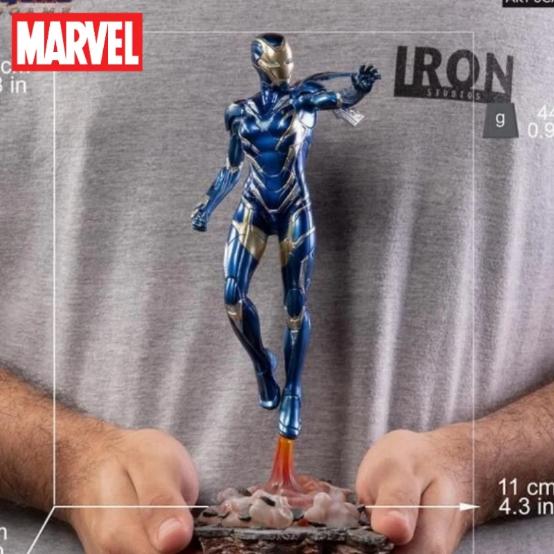 22cm Marvel Avengers Model Action Anime Figures Iron Man Mk85 Mk49 Rescuer - £40.32 GBP+