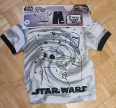 NWT Disney Boy&#39;s 2 pc Matching Star Wars Short Set Size 4 Perfect Condition - £11.02 GBP