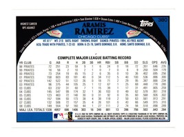 2009 Topps #380 Aramis Ramirez Chicago Cubs - £3.34 GBP