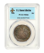 1880 50c PCGS MS66 ex: D.L. Hansen - £5,284.27 GBP