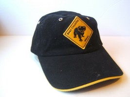 Bear Crossing Koala Musty Hat Black Shortened Strapback Baseball Cap - £18.21 GBP