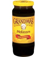 Grandma&#39;s Original UNSULPHURED Sugarcane MOLASSES 12ozJar kosher Grandma... - $594.25 MXN