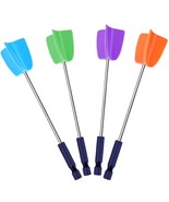 4 PCS Silicone Resin Mixer Paddles for Drill Epoxy Mixer Attachment for ... - £7.91 GBP